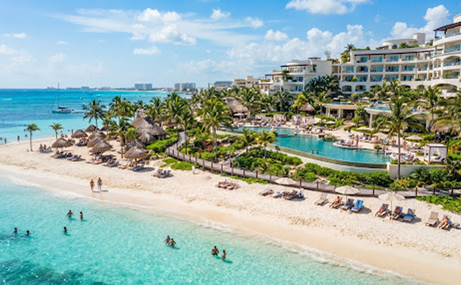 Resort all-inclusive frente a la playa en Riviera Maya